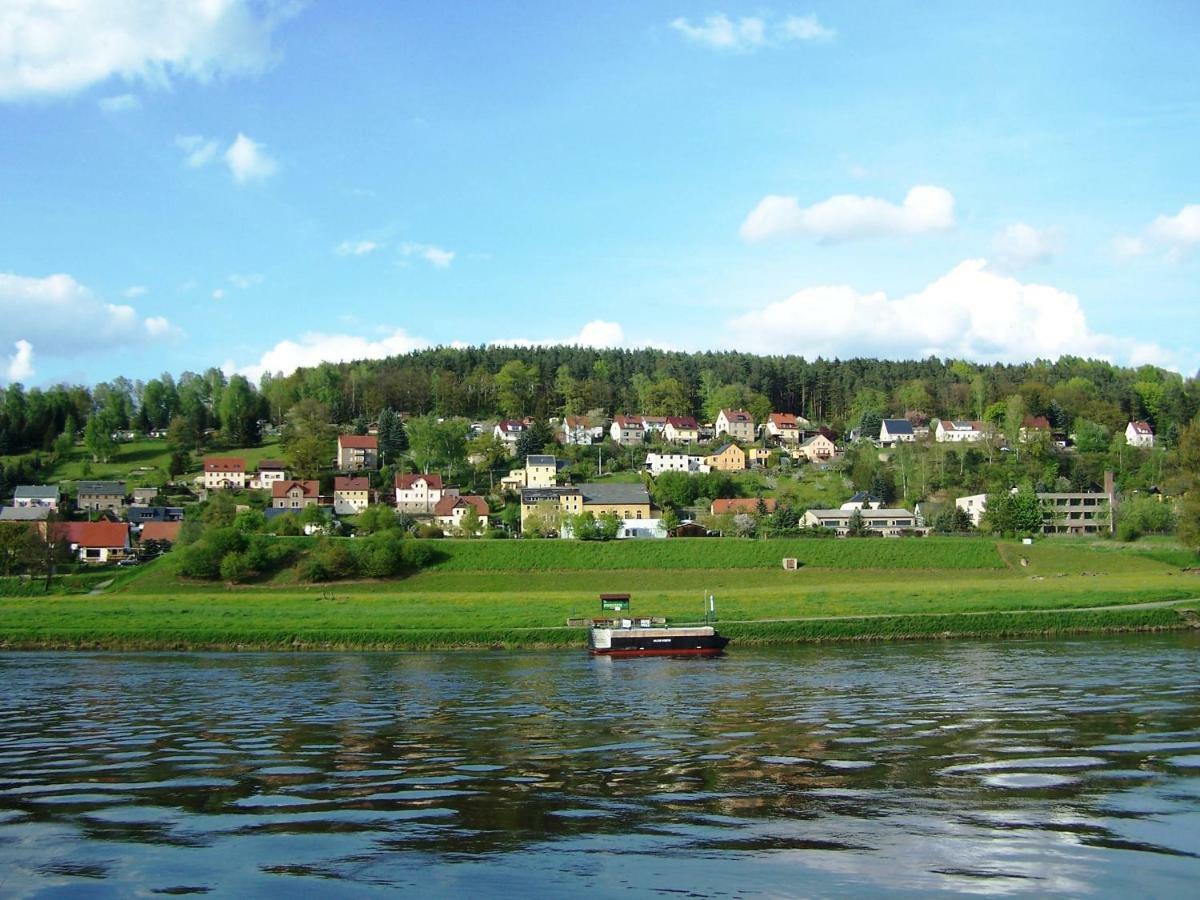 Ferienwohnung Buechsenhof Prossen ภายนอก รูปภาพ